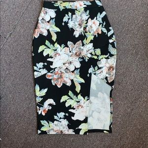 Floral skirt